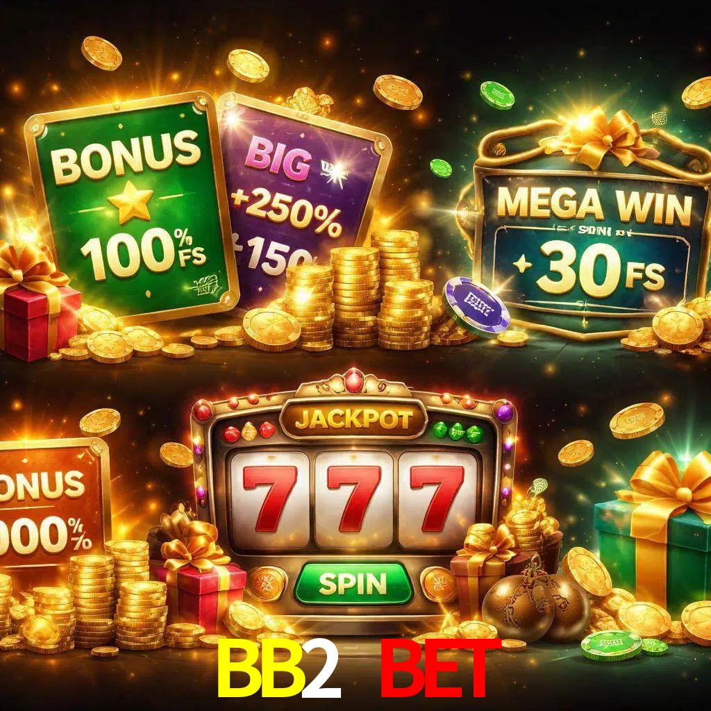 Tipos de bonos BB2 BET incluyendo recompensas de bienvenida y promociones continuas